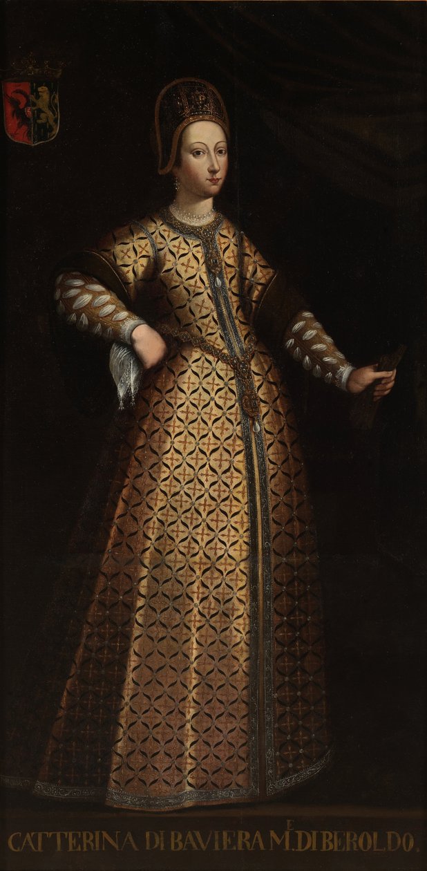 Catarina da Baviera, esposa de Beroldo da Saxônia de Unbekannt