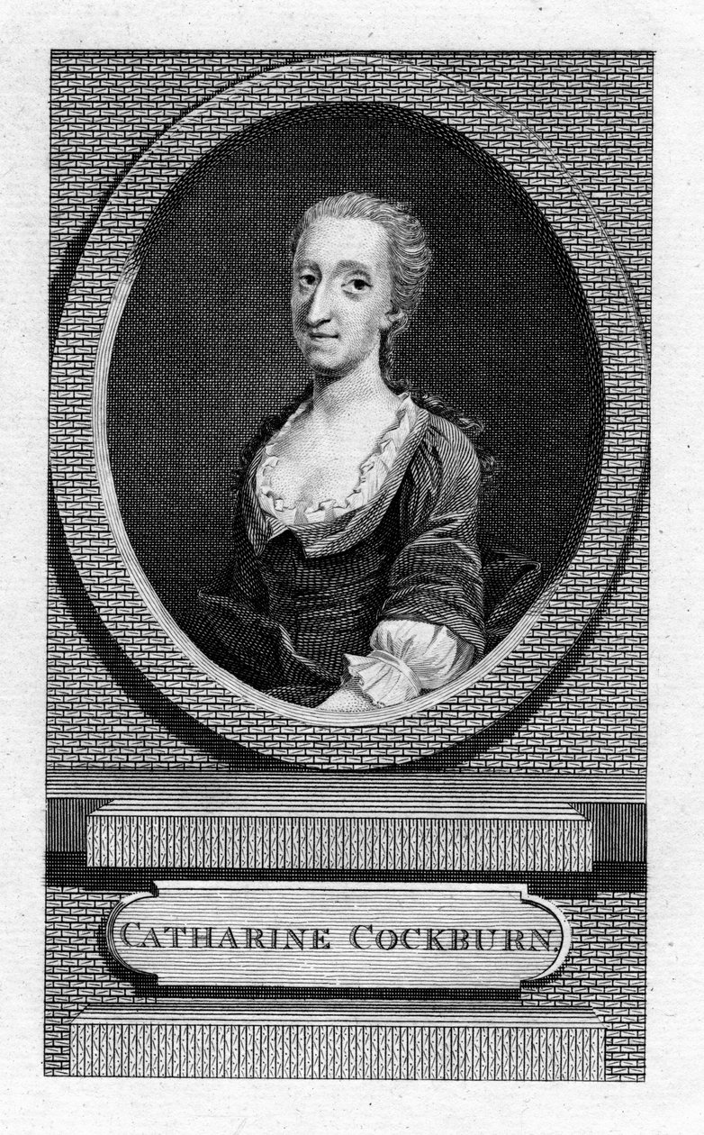 Catharine Trotter Cockburn 1679-1749, romancista, dramaturgo e filósofo escocês, século XIX de Unbekannt