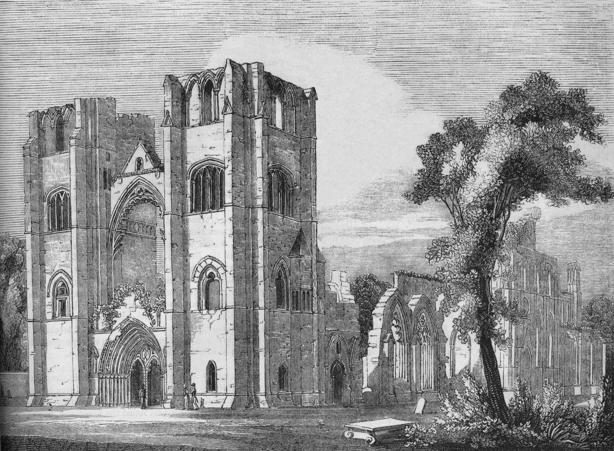 Catedral de Elgin, 1845 de Unbekannt