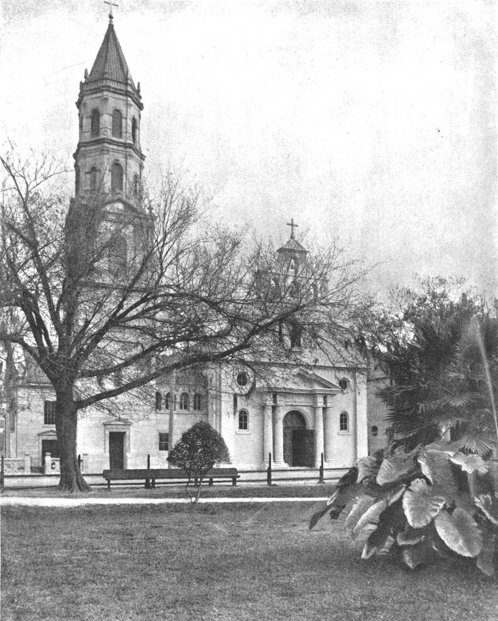Catedral de Santo Agostinho, Flórida, EUA, c1900. de Unbekannt