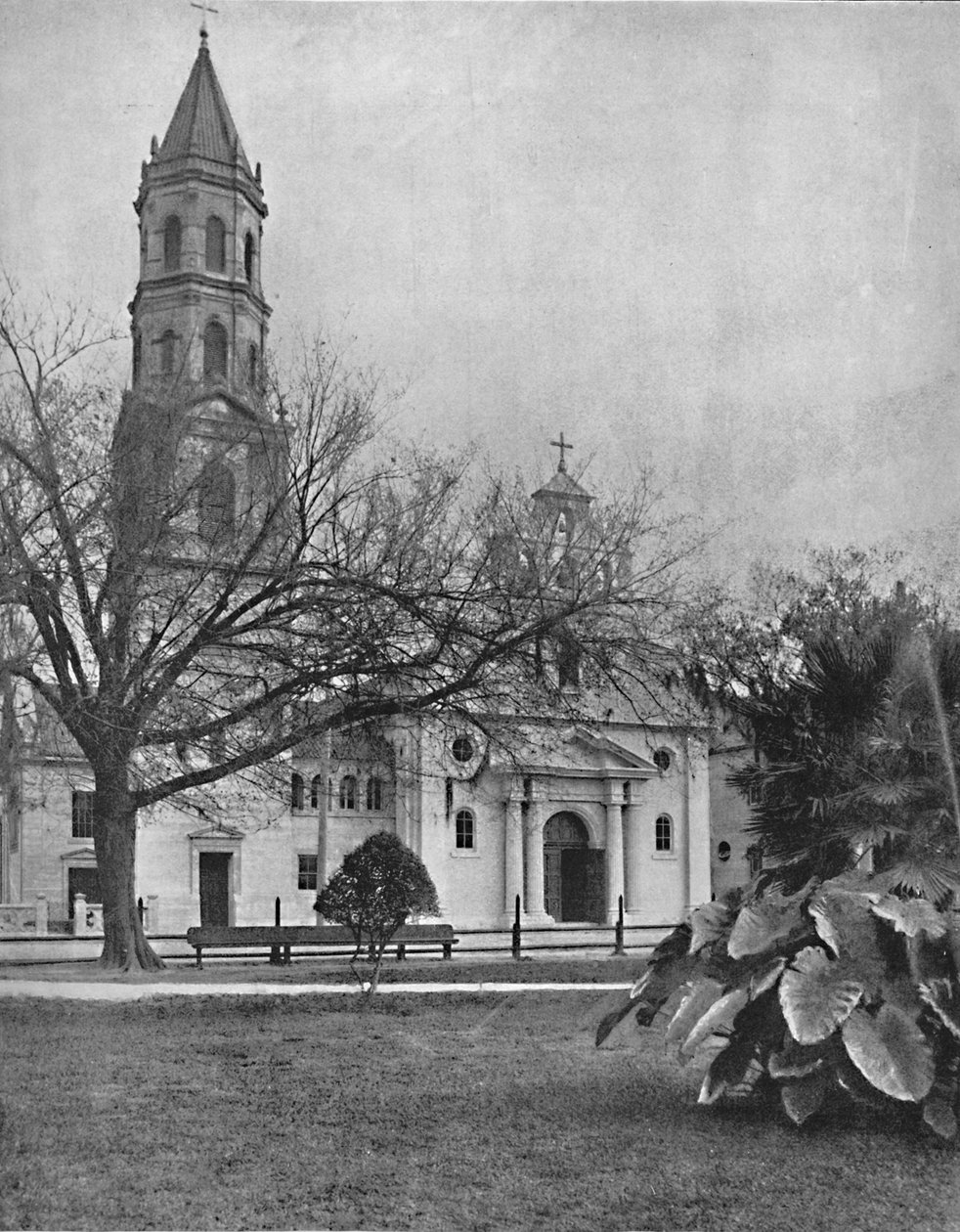 Catedral de Santo Agostinho, Flórida, c1897. de Unbekannt
