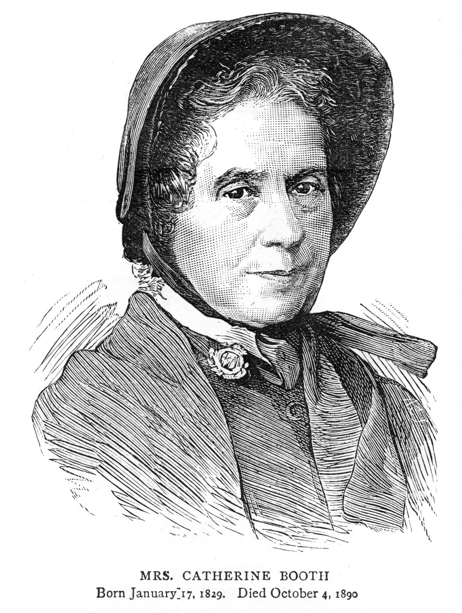 Catherine Booth, esposa de William Booth, fundador britânico do Exército de Salvação, 1890 de Unbekannt