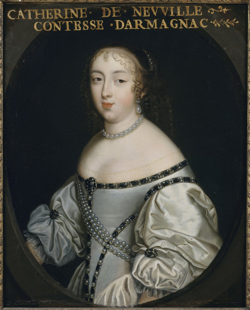 Catarina de Neufville de Villeroy, Condessa de Armagnac 1639-1707, ca 1665. de Unbekannt