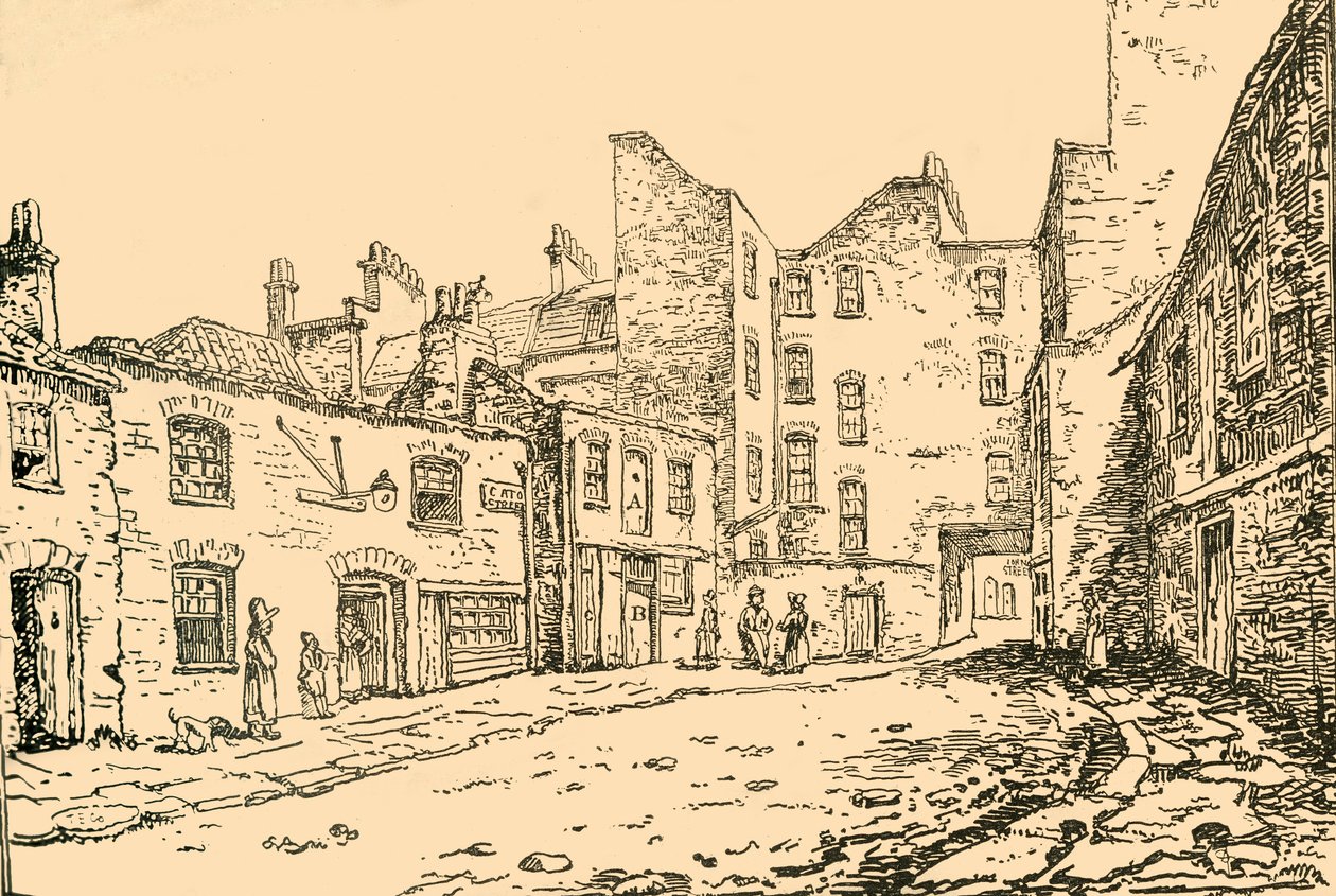 Rua Cato, Londres, c1890. de Unbekannt