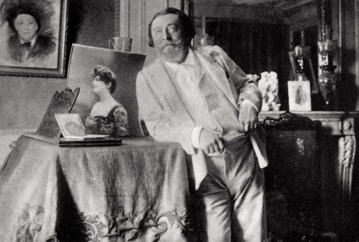 Catulle Mendes, poeta francês e homem das letras, 1906 de Unbekannt