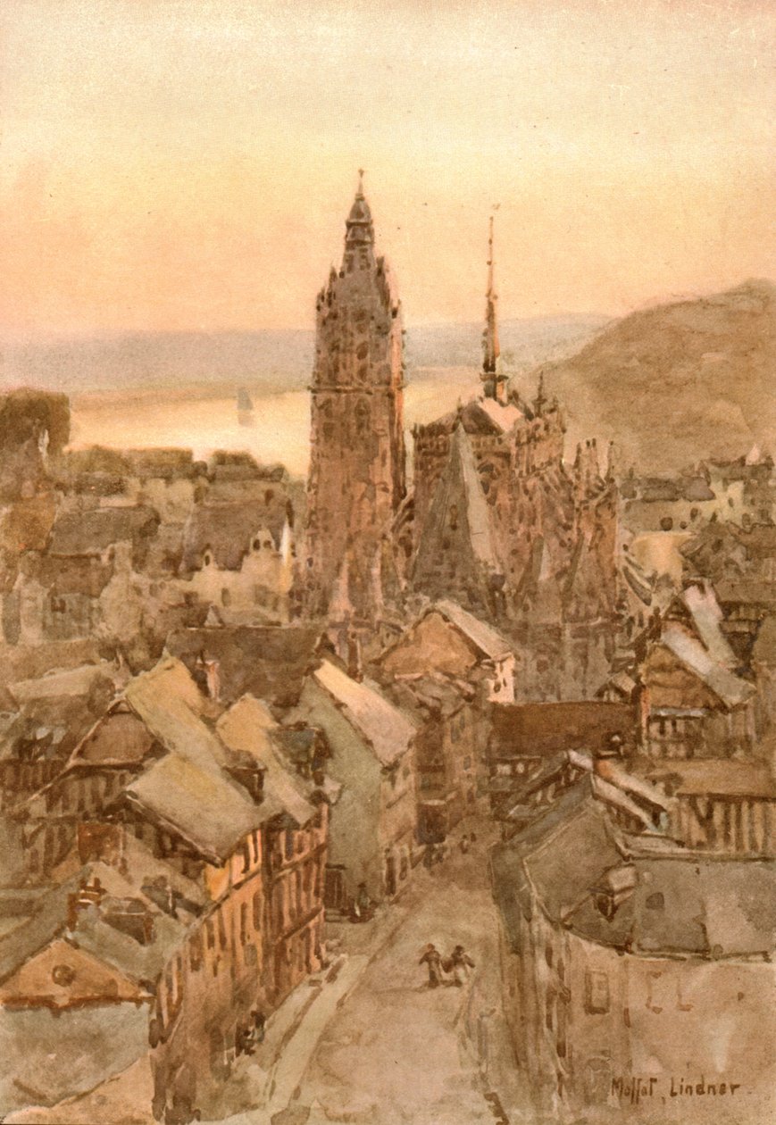 Caudebec en Caux, 1901, c1902. de Unbekannt