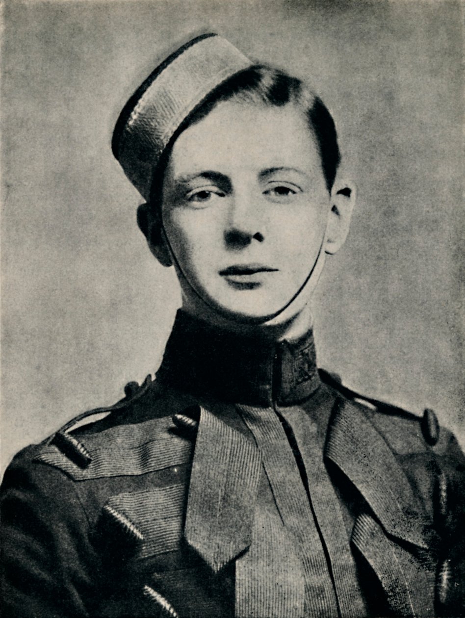 Cadete de cavalaria em Sandhurst, c1893, 1945. de Unbekannt