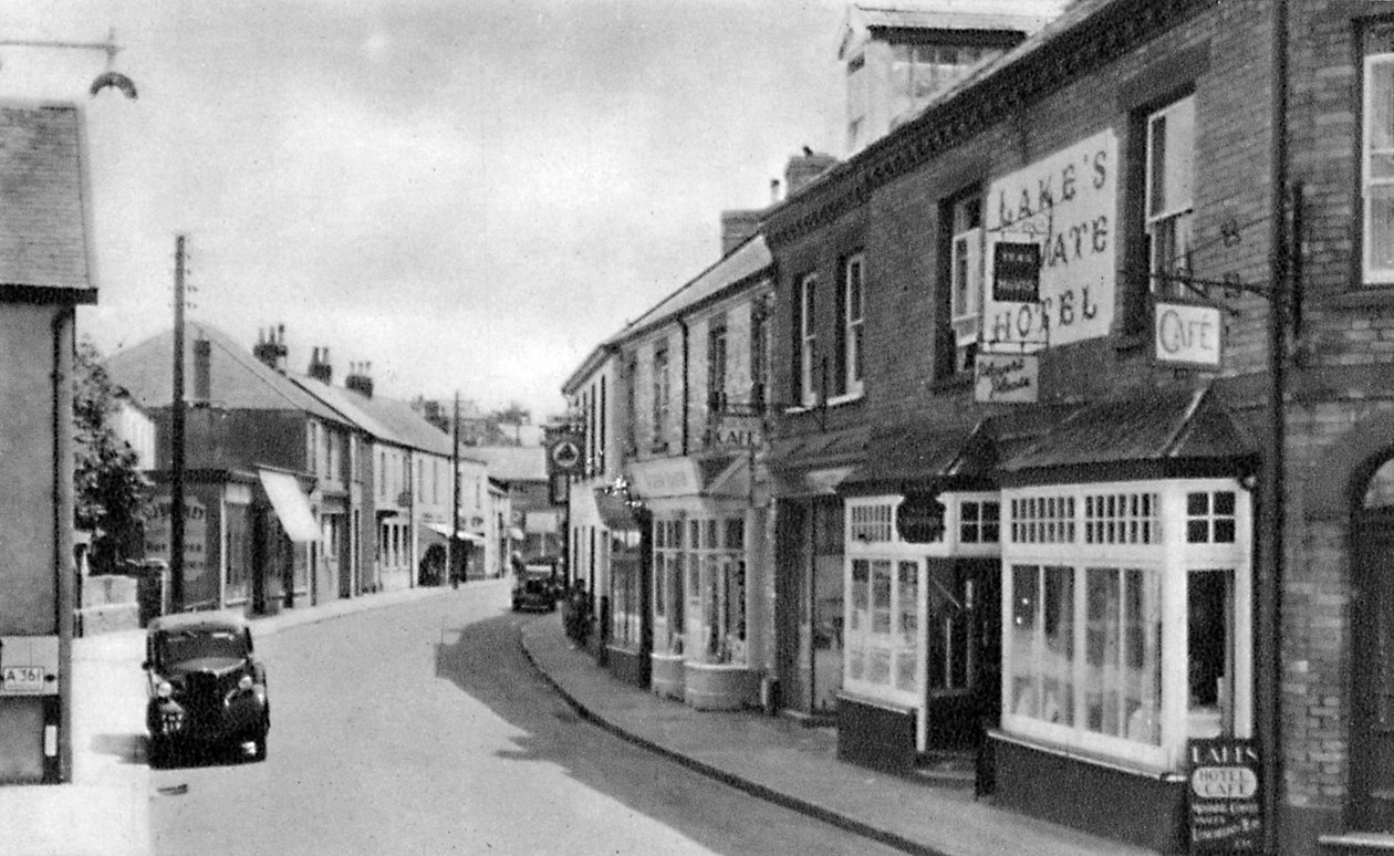 Cean Street, Braunton, Devon, início do século XX de Unbekannt