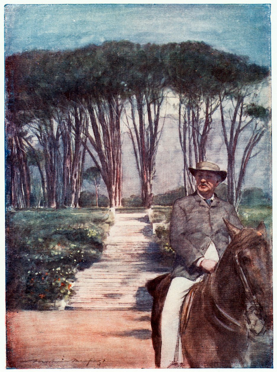 Cecil Rhodes, empresário e estadista sul-africano nascido em inglês, c1900 de Unbekannt