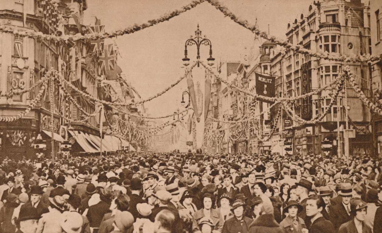 Celebrações pelo Jubileu de Prata do rei George V, Londres, 1935 de Unbekannt