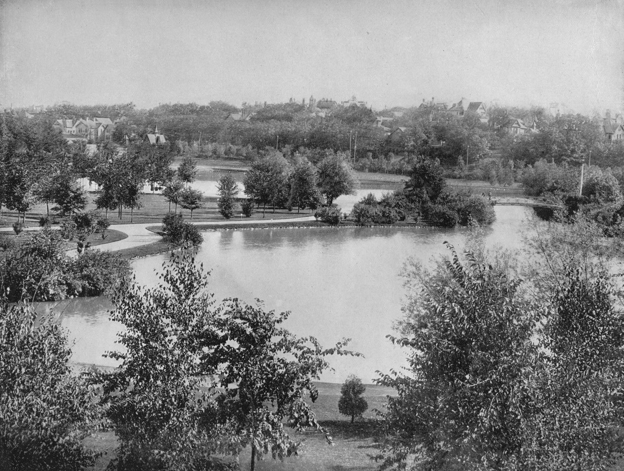Central Park, Minneapolis, c1897. de Unbekannt