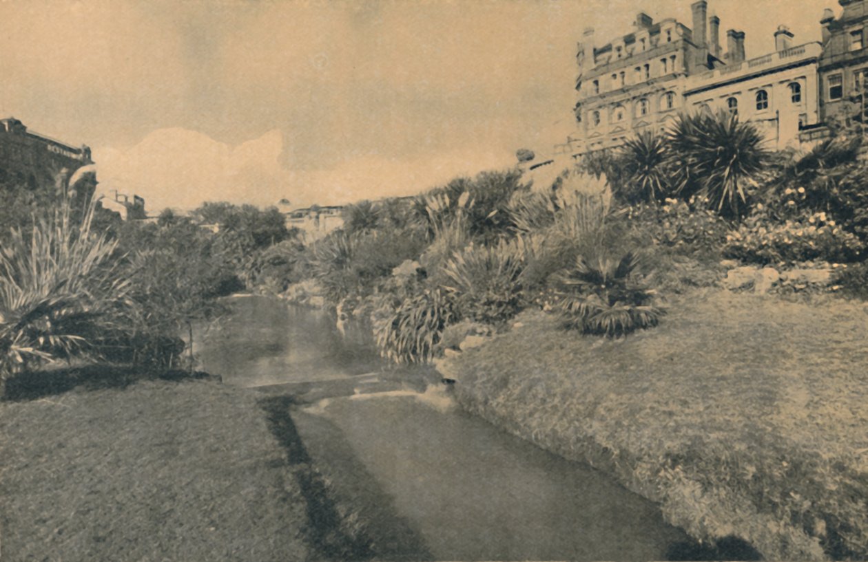 Jardins centrais do prazer, olhando para a praça, 1929 de Unbekannt