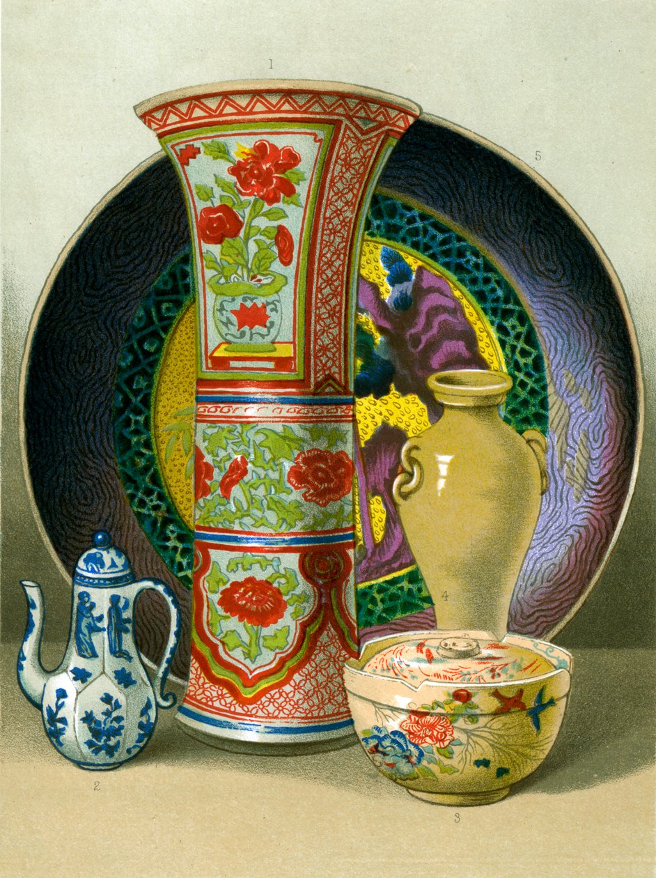 Arte Cerâmica, Porcelana Chinesa e Japonesa de Unbekannt