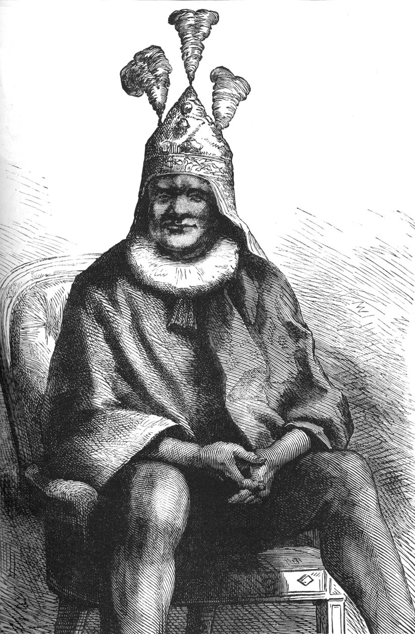 Cetewayo, rei dos zulus, c1880 de Unbekannt