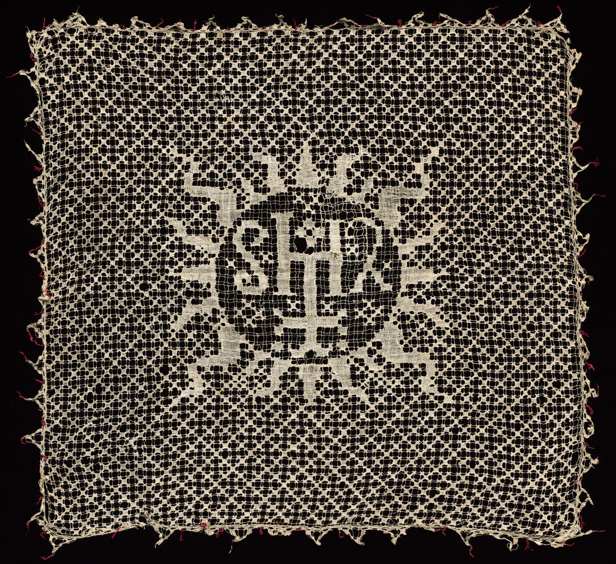 Chalice Veil with Monogram of Christ, 1500s. de Unbekannt