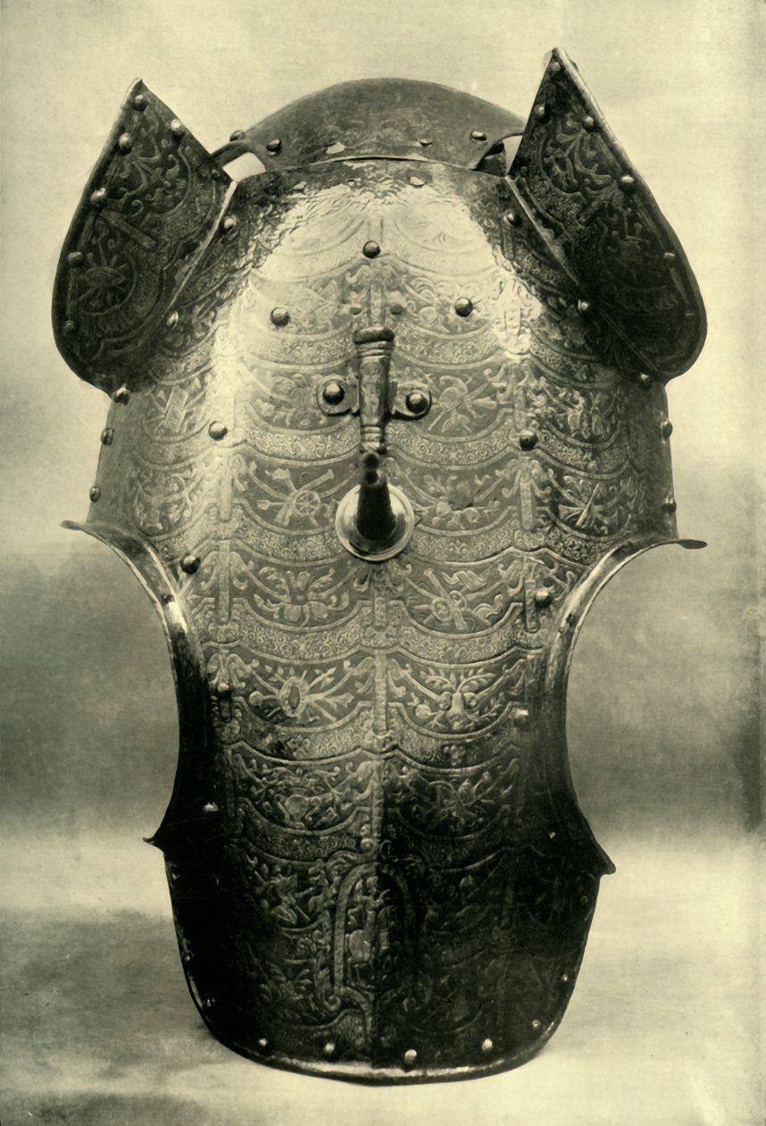Chamfron pertencente a Alof de Wignacourt, final do século XVI, 1908. de Unbekannt