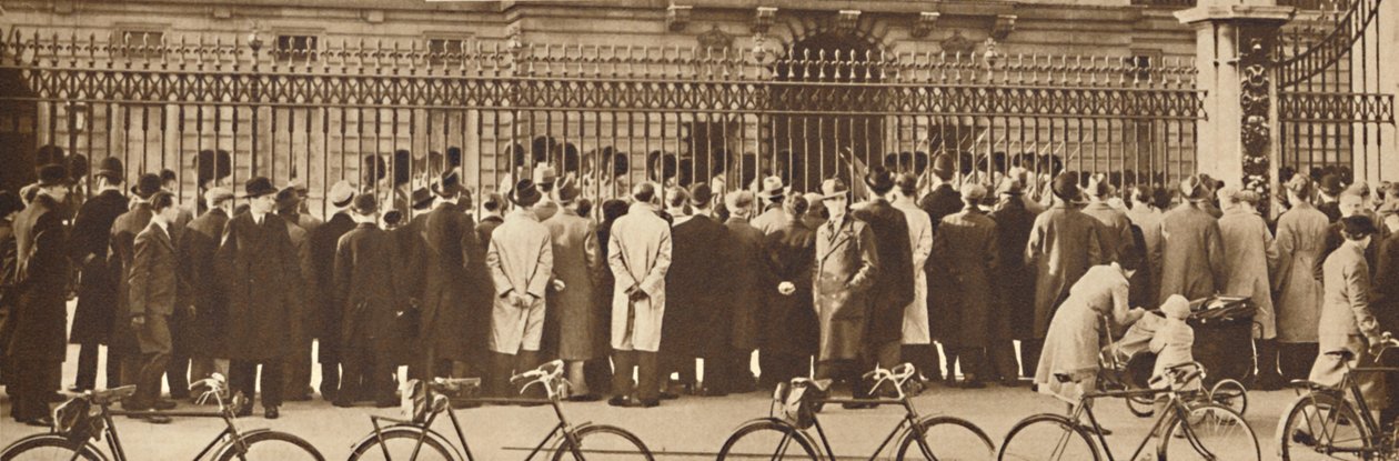 Troca da guarda, Palácio de Buckingham, 4 de dezembro de 1936 1937 de Unbekannt