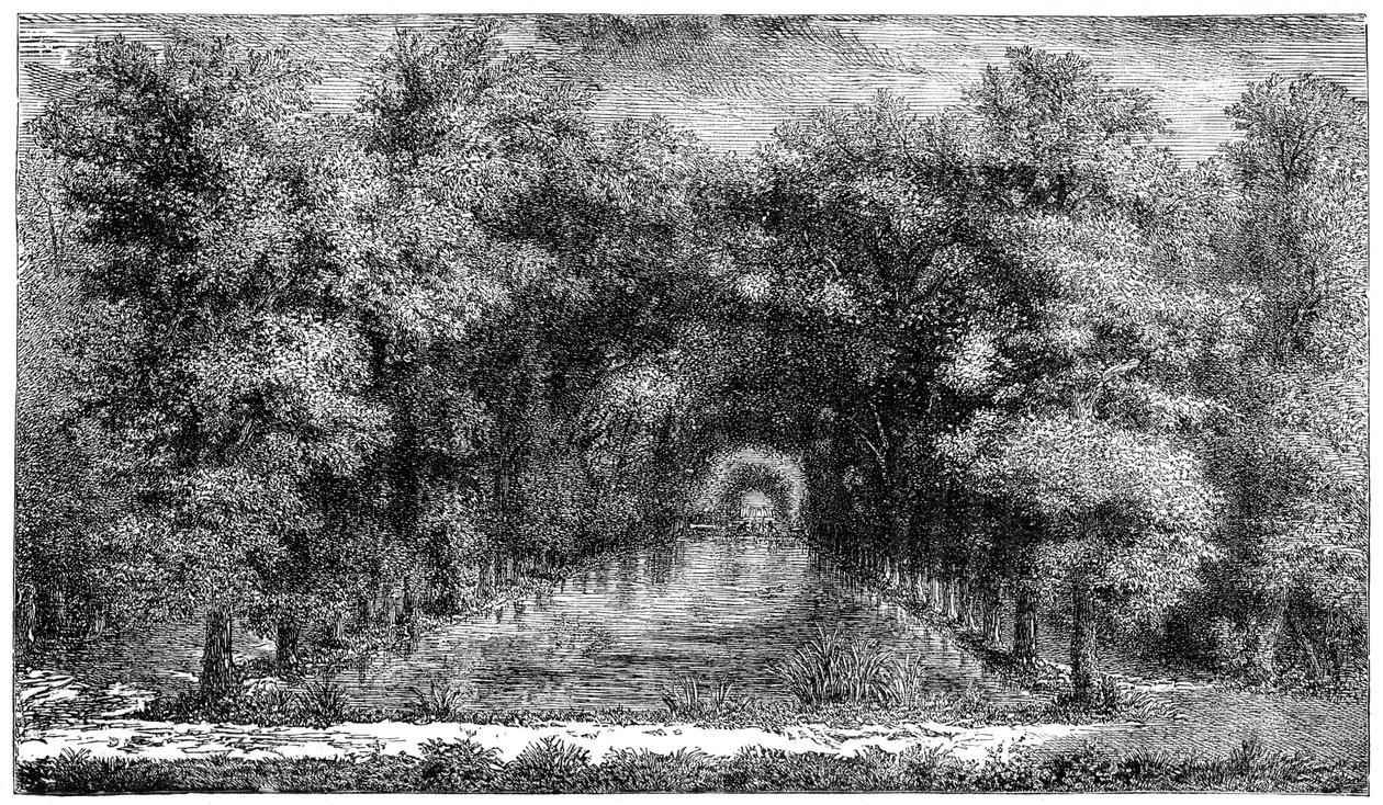 Chantilly Park, Paris, França, 1885 de Unbekannt