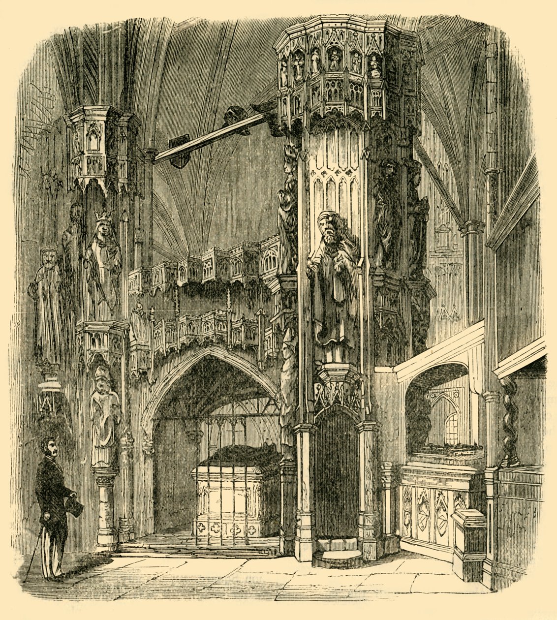 Chantry de Henry V, 1881. de Unbekannt