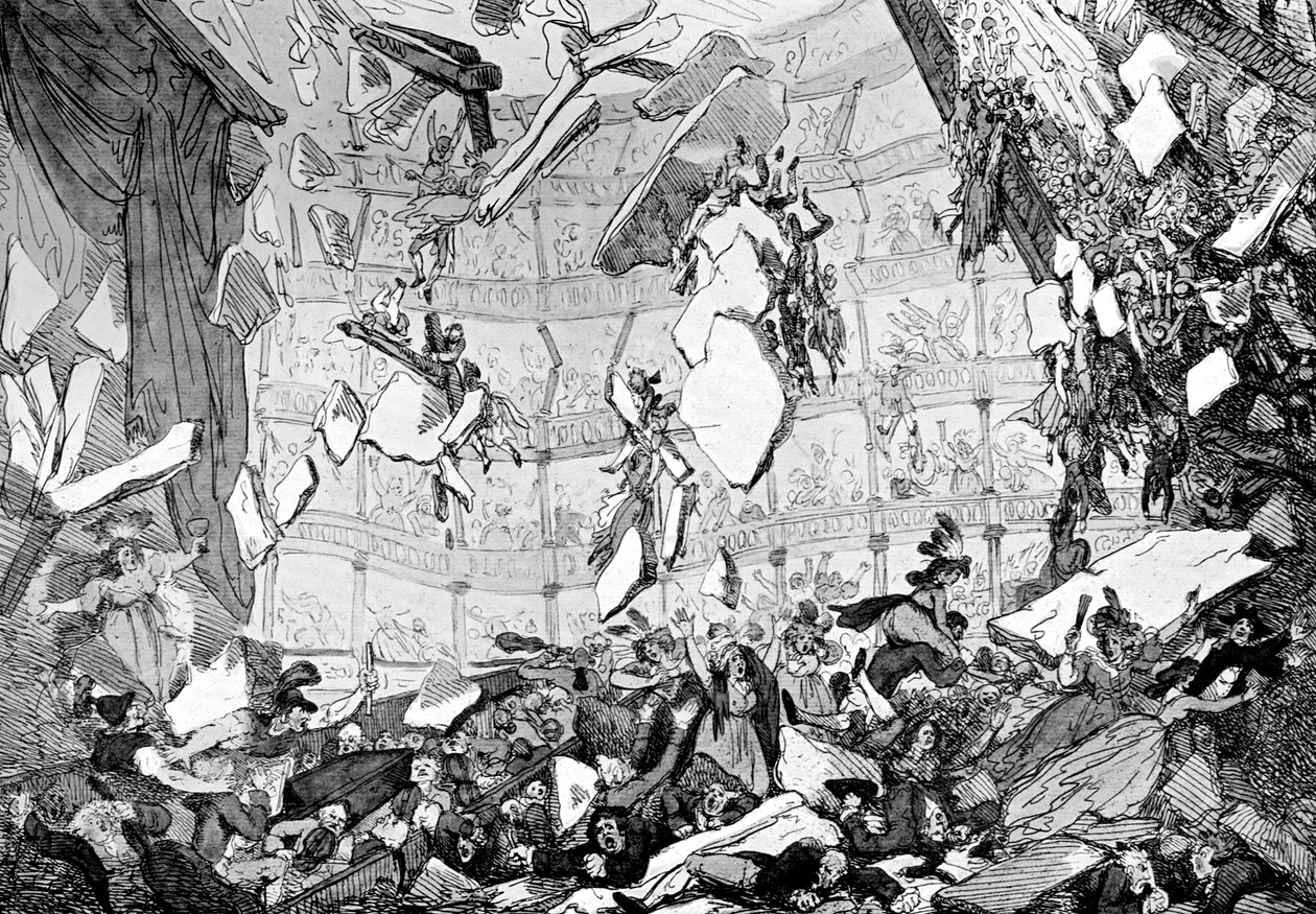 O Caos Chegou Novamente ..., 1791 de Unbekannt