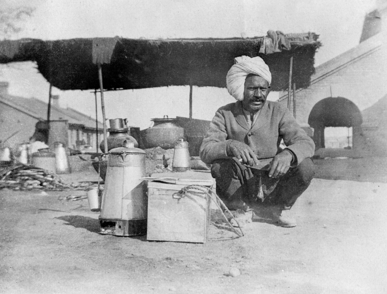 Char Wallah, Howshera, 1917 de Unbekannt