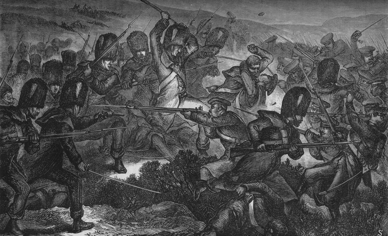 Carga dos guardas em Inkerman, c1880 de Unbekannt