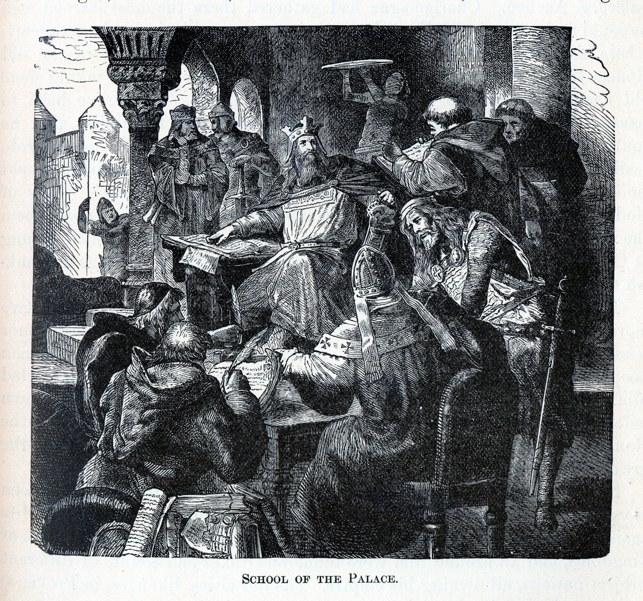 Escola Carlos Magno do Palácio, 1882 de Unbekannt
