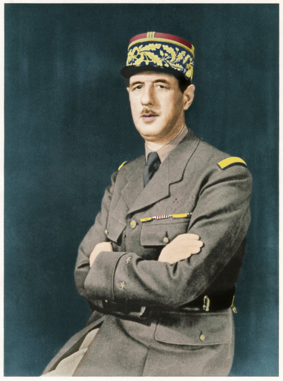 Charles Andre Joseph Marie De Gaulle, 1940 de Unbekannt