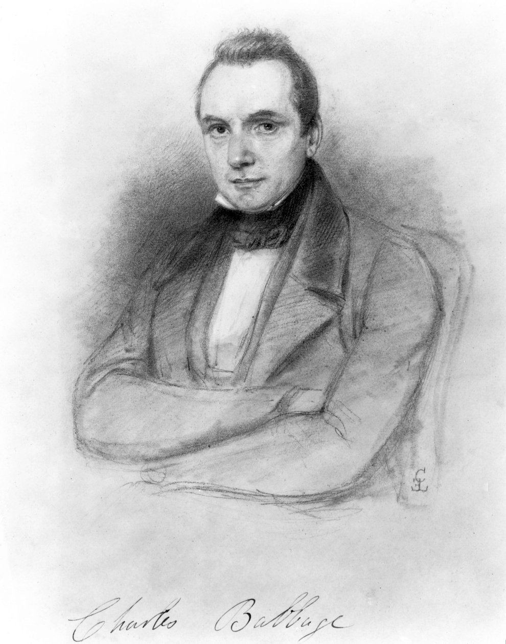 Charles Babbage, matemático britânico e pioneiro da computação de Unbekannt