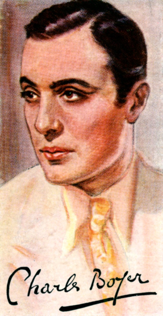 Charles Boyer, 1899-1978, ator francês, século 20 de Unbekannt