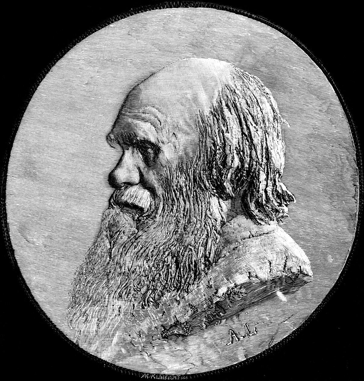 Charles Darwin, 1882 de Unbekannt