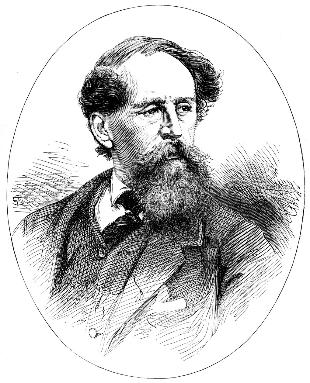 Charles Dickens, romancista inglês do século XIX de Unbekannt