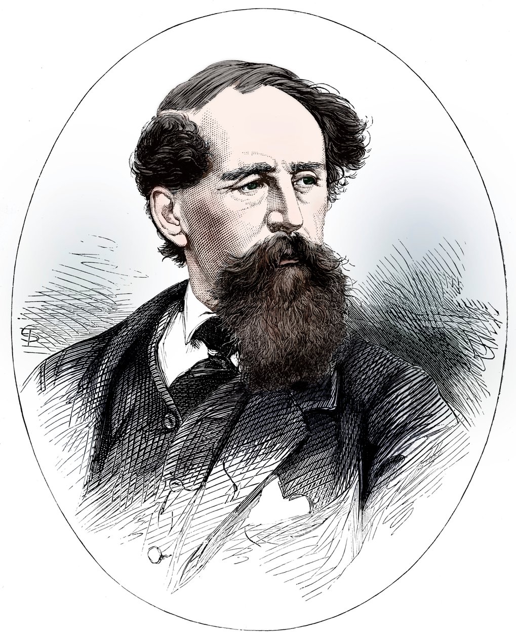 Charles Dickens, romancista inglês do século XIX de Unbekannt