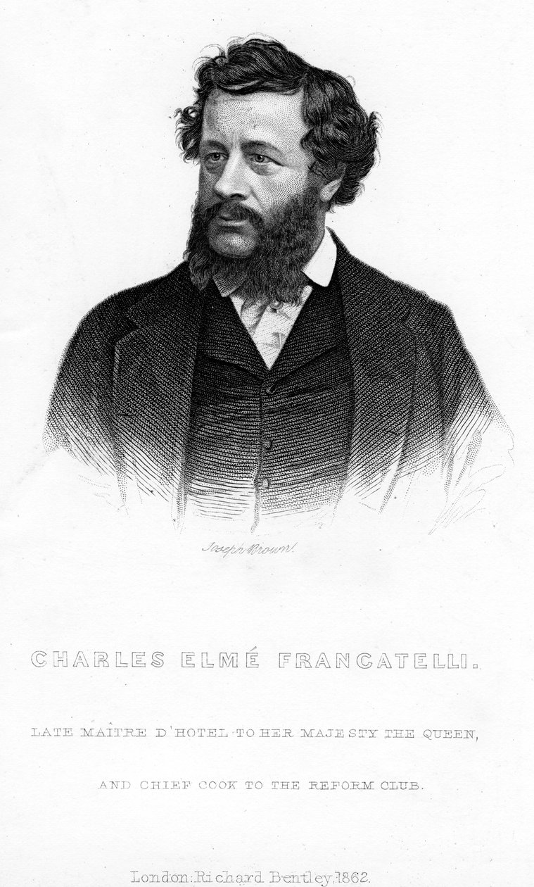 Charles Elme Francatelli, 1862 de Unbekannt
