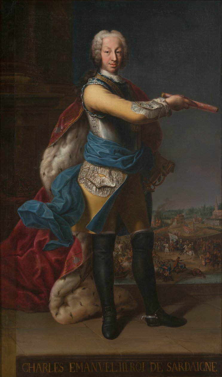 Charles Emmanuel III 1701-1773, duque de Sabóia e rei da Sardenha de Unbekannt