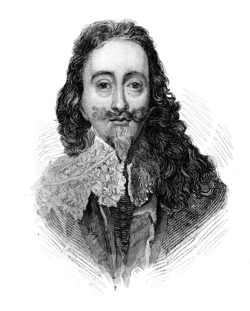 Carlos I, rei da Grã-Bretanha e Irlanda, c1850 de Unbekannt