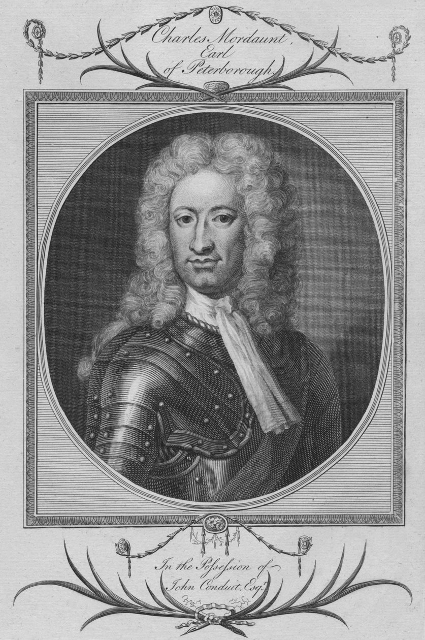 Charles Mordaunt, conde de Peterborough, 1784. de Unbekannt