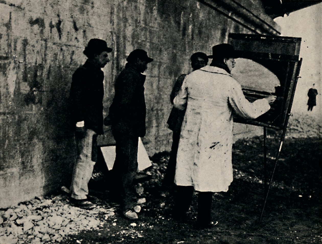 Charles Morin, pintor de paisagens, c1945. de Unbekannt