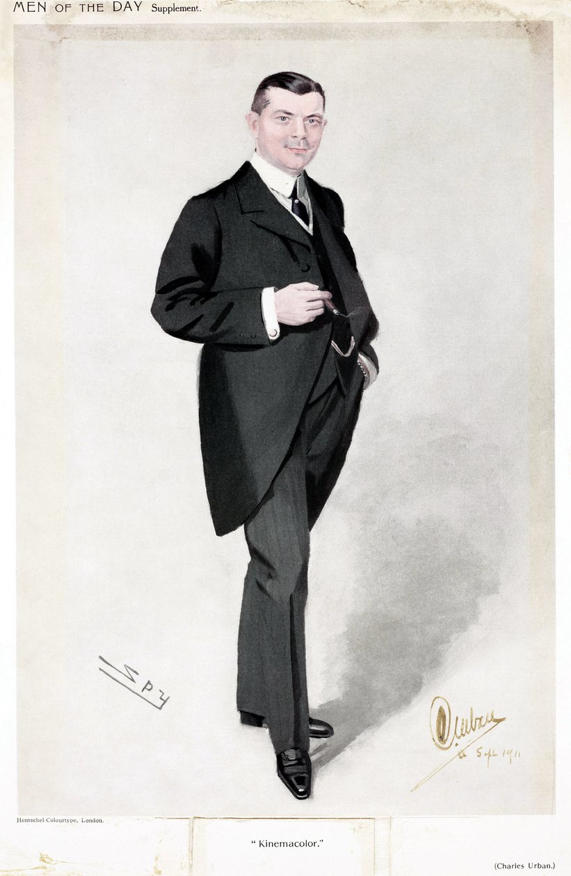 Charles Urban, pioneiro do cinema americano de Unbekannt