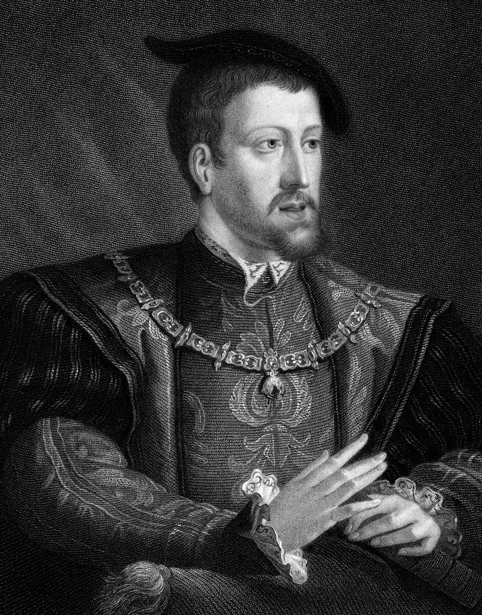 Carlos V, rei da Espanha e Sacro Imperador Romano de 1519, 1835 de Unbekannt