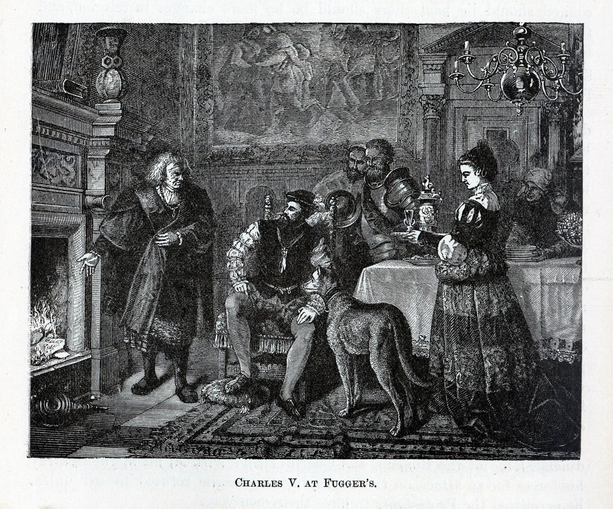 Carlos V em Fuggers, 1882 de Unbekannt