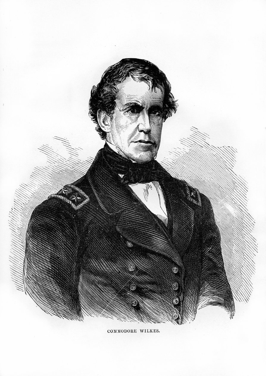 Charles Wilkes, oficial da Marinha Americana e explorador, 1872 de Unbekannt