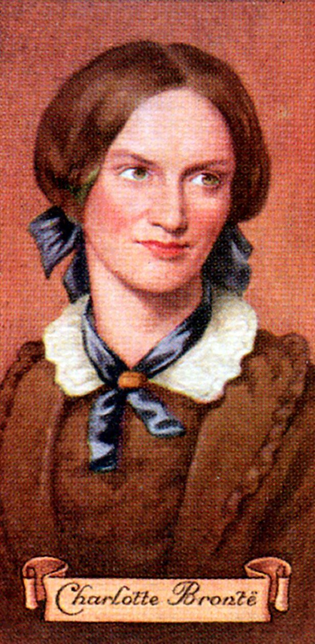 Charlotte Bronte, tirada de uma série de cartões de cigarro, 1935 de Unbekannt