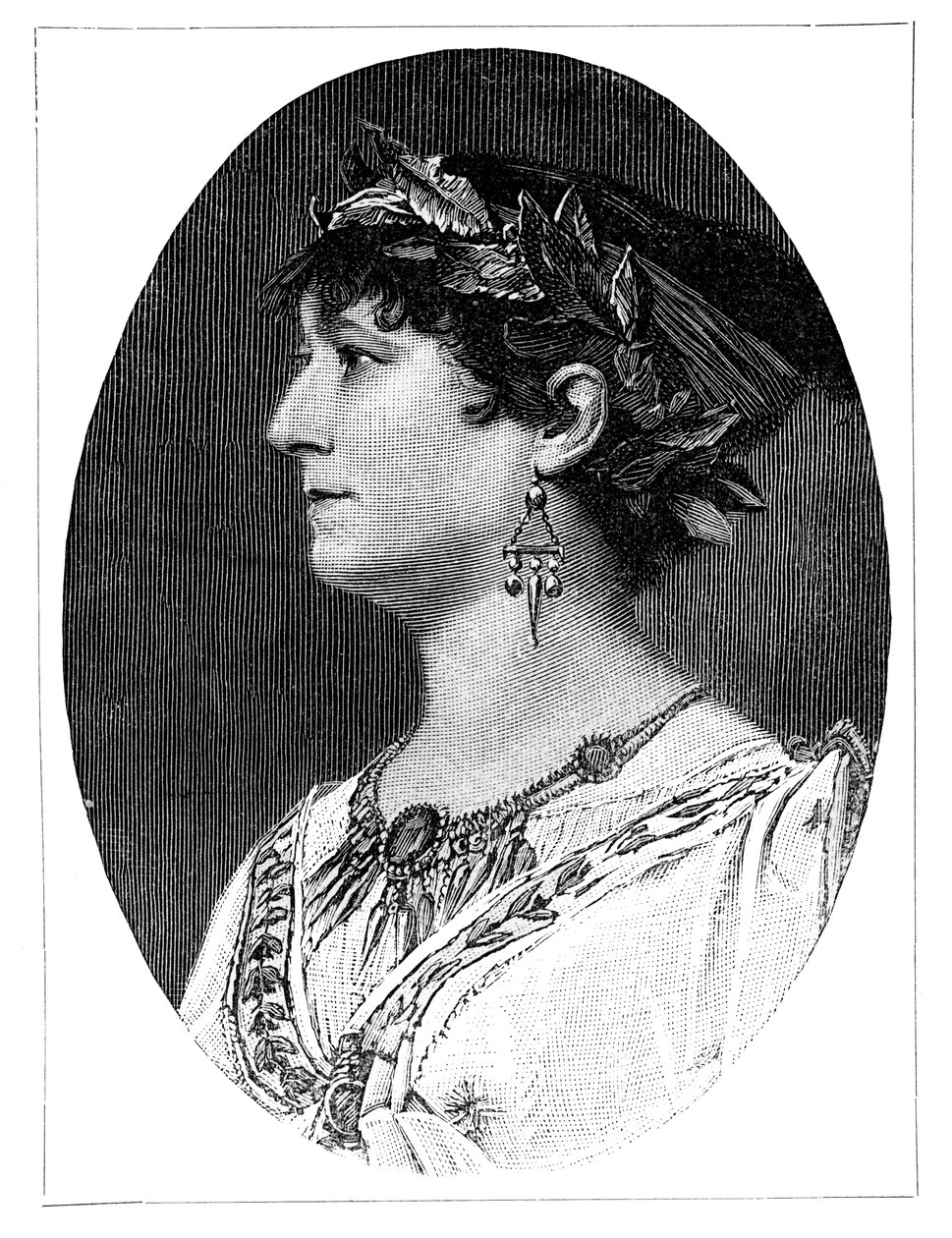 Charlotte Wolter, atriz austríaca do século XIX, 1900 de Unbekannt