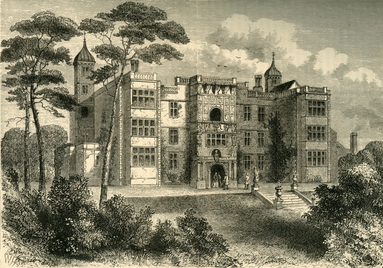 Charlton House em 1845, c1878. de Unbekannt