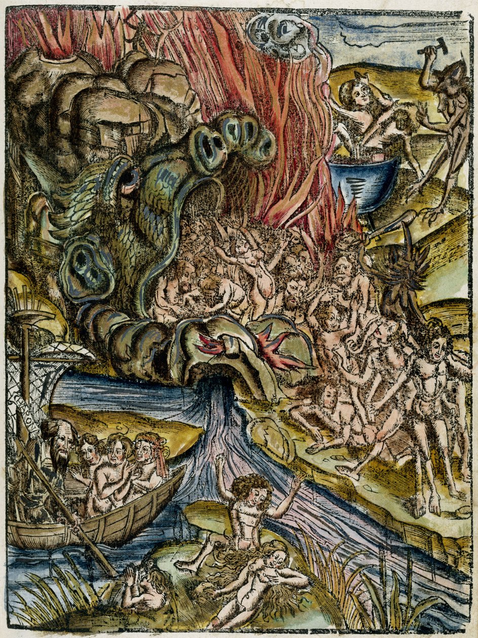 Charon (ou Caron), o noceronte do submundo de Unbekannt