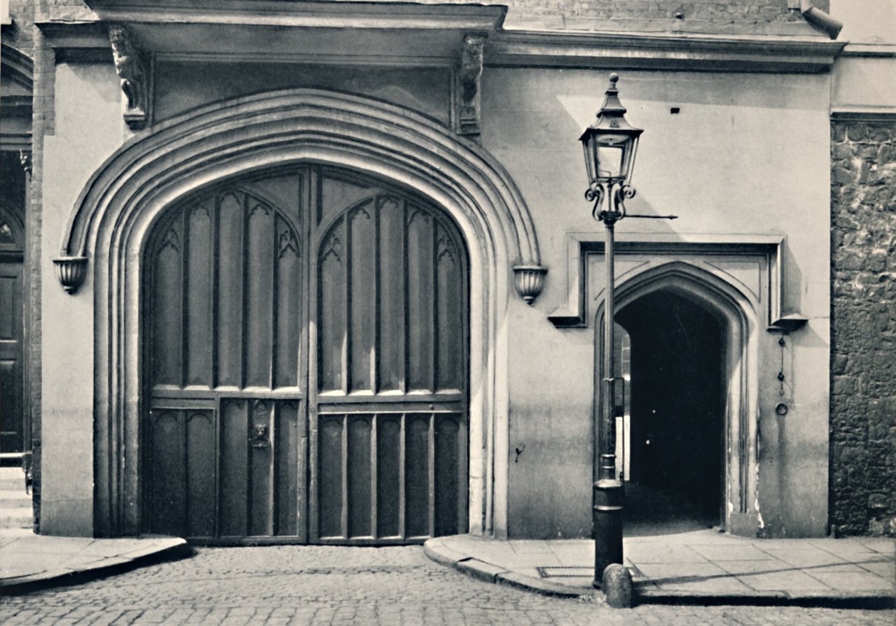 Charterhouse. Exterior do portão de entrada, 1925 de Unbekannt