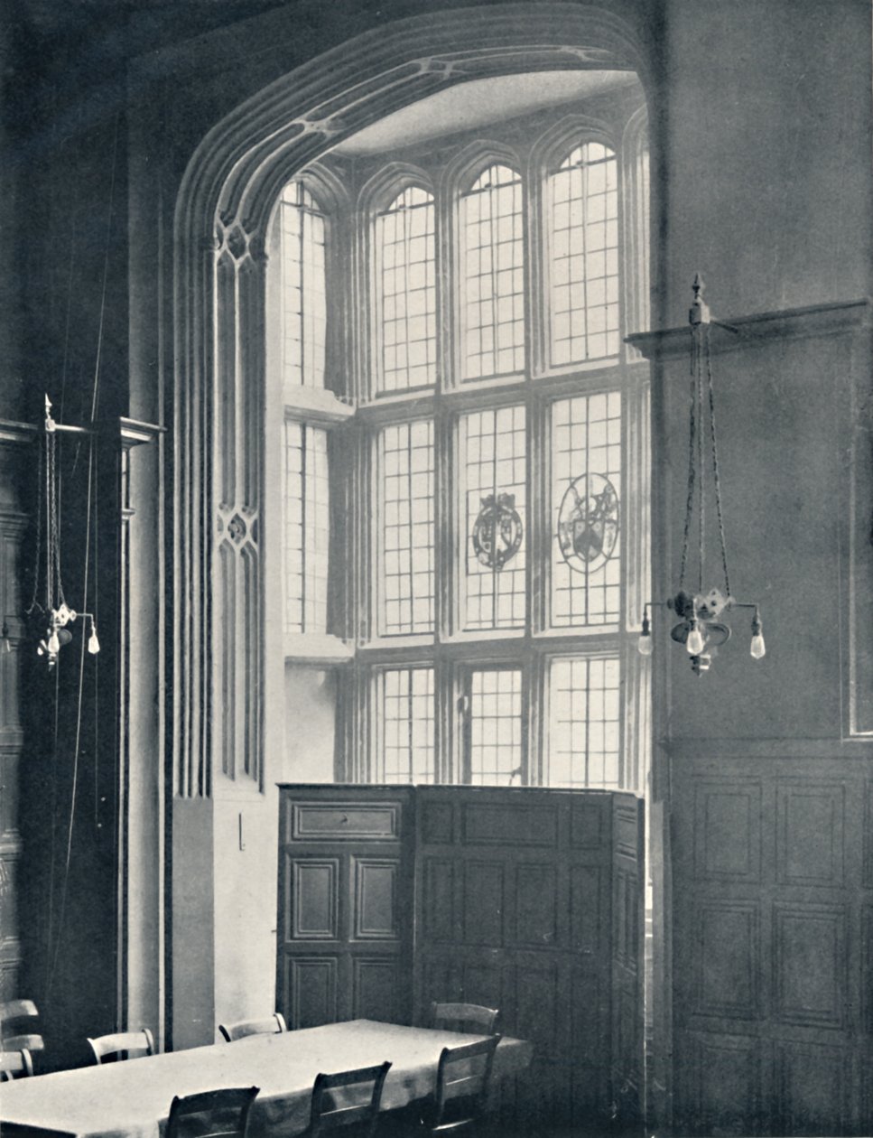 Charterhouse. Interior da Baía no refeitório, 1925 de Unbekannt