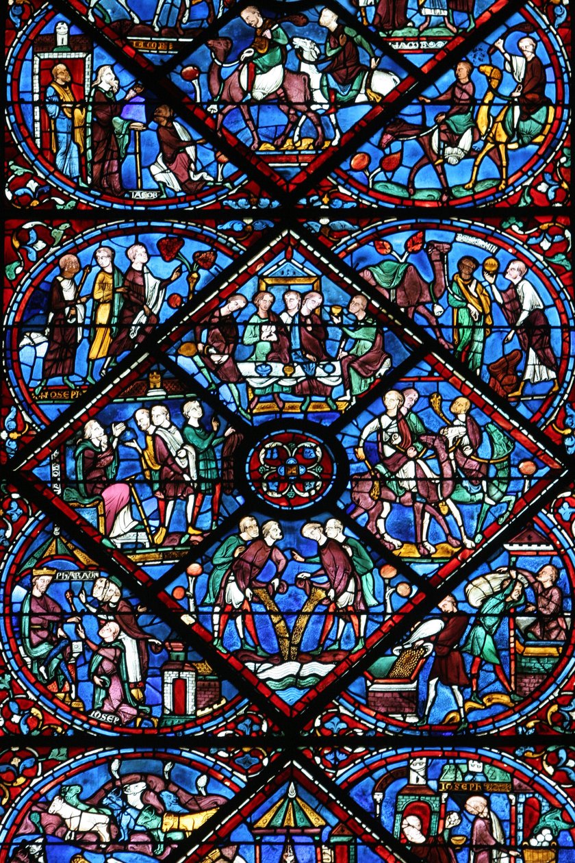 Catedral de Chartres : vitral Chartres France de Unbekannt
