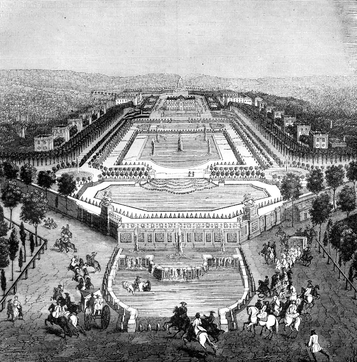 Chateau de Marly, França, 1722 1882-1884 de Unbekannt